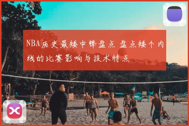 NBA历史最矮中锋盘点 盘点矮个内线的比赛影响与技术特点
